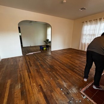 Custom Hardwood Floors - Before - Flooring Near Me
