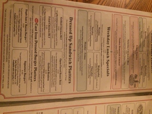 Menu photo 4 Cracker Barrel Old Country Store Walterboro, SC Menu photo 4 Cracker Barrel Old Country Store Walterboro, SC