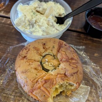 Tommy's BBQ - Jalapeno Cornbread - Barbeque Near Me - Vicksburg, Mississippi Tommy's BBQ - Jalapeno Cornbread - Barbeque Near Me - Vicksburg, Mississippi
