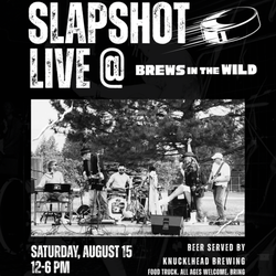 Come see SlapShot at High Country Cider. Knucklehead brewery will be the guest brewery. Bring your lawn chair.