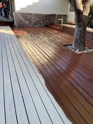Deck Painting - We have painted an array of decks making sure we adhere to the clients desires. Deck Painting - We have painted an array of decks making sure we adhere to the clients desires.