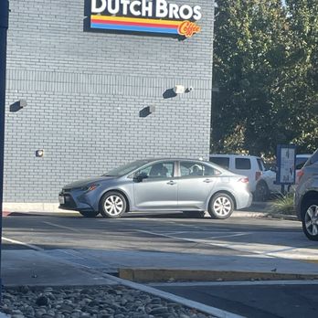 Dutch Bros Coffee - Side of building while waiting in the drive-thru - Juice Bars & Smoothies Near Me - Martinez, California