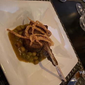 Blue 11 - Lamb chop with local peas - Seafood Near Me - Saint Thomas, Virgin Islands Blue 11 - Lamb chop with local peas - Seafood Near Me - Saint Thomas, Virgin Islands