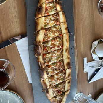 Heaven Turkish - Ground beef pide - Turkish Near Me - Thornhill, Ontario Heaven Turkish - Ground beef pide - Turkish Near Me - Thornhill, Ontario