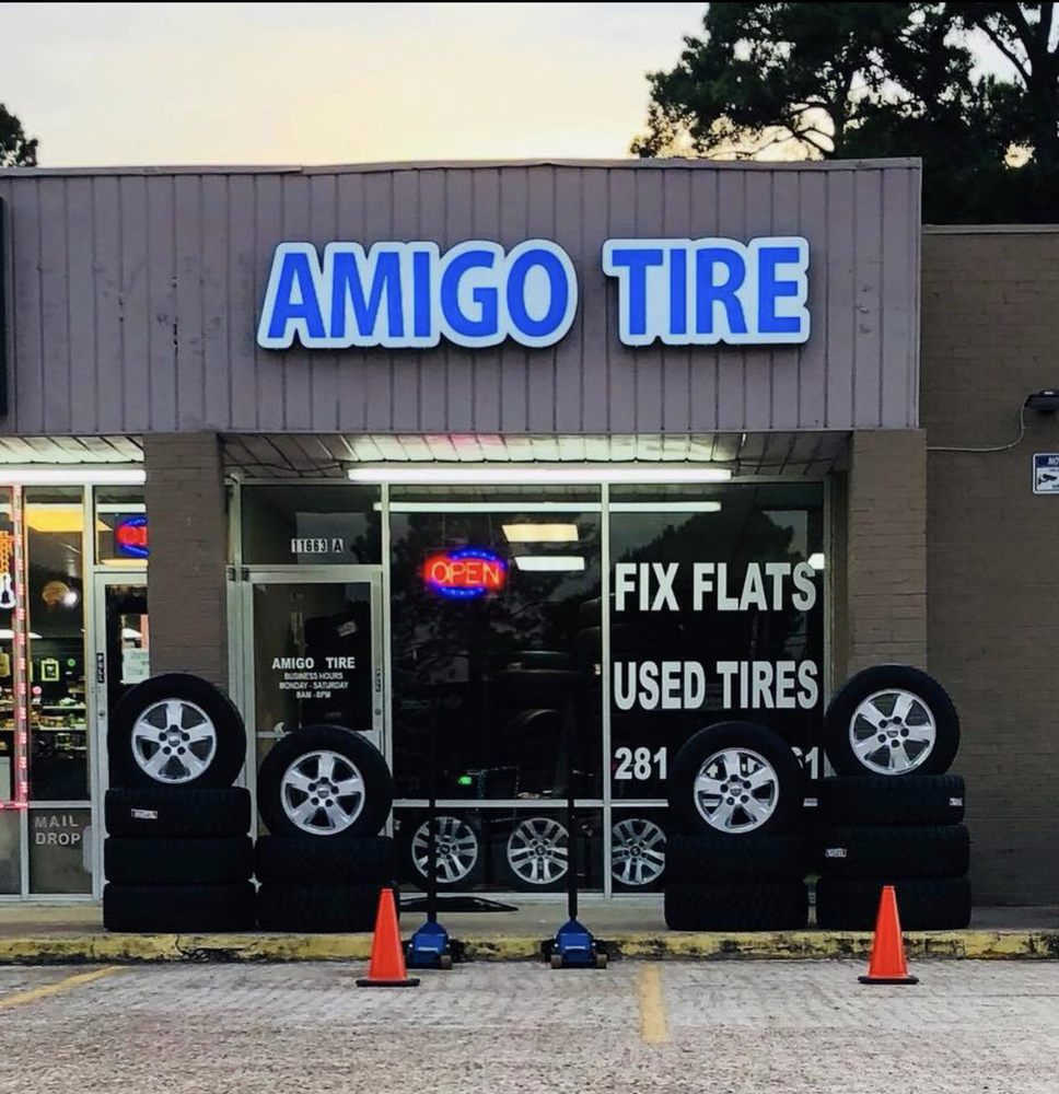 AMIGO TIRE Updated October 2024 11663 Jones Rd, Houston, Texas Tires Hours Phone