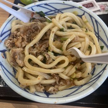 Marugame Udon - To be my first time I loved the flavor - Japanese Near Me - Rancho Cucamonga, California