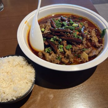 Corner 21 Chinese Cuisine - 61.Szechuan Boiling Beef - Szechuan Near Me - Springfield, Missouri