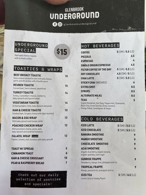 Menu photo 1 The Church Glenbrook Glenbrook, NSW Menu photo 1 The Church Glenbrook Glenbrook, NSW