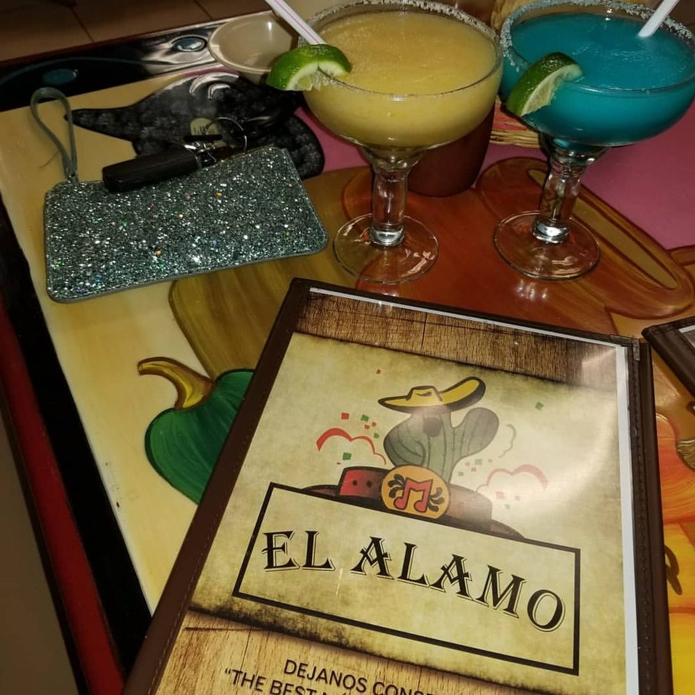 El Alamo - Mango and Blue margarita - Mexican Near Me - Delhi, Louisiana El Alamo - Mango and Blue margarita - Mexican Near Me - Delhi, Louisiana