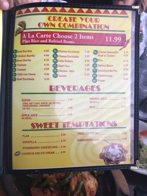 Menu photo 2 La Rumba Jennings, LA Menu photo 2 La Rumba Jennings, LA