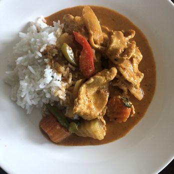 Koung Thai Restaurant  - Red Curry - Thai Near Me - Rockwall, Texas