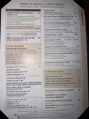 Menu photo 2 Perry's Steakhouse & Grille - Grapevine Grapevine, TX Menu photo 2 Perry's Steakhouse & Grille - Grapevine Grapevine, TX