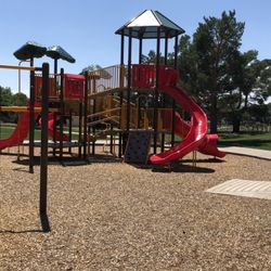 Vanderhoof Elementary - Playground climbing area