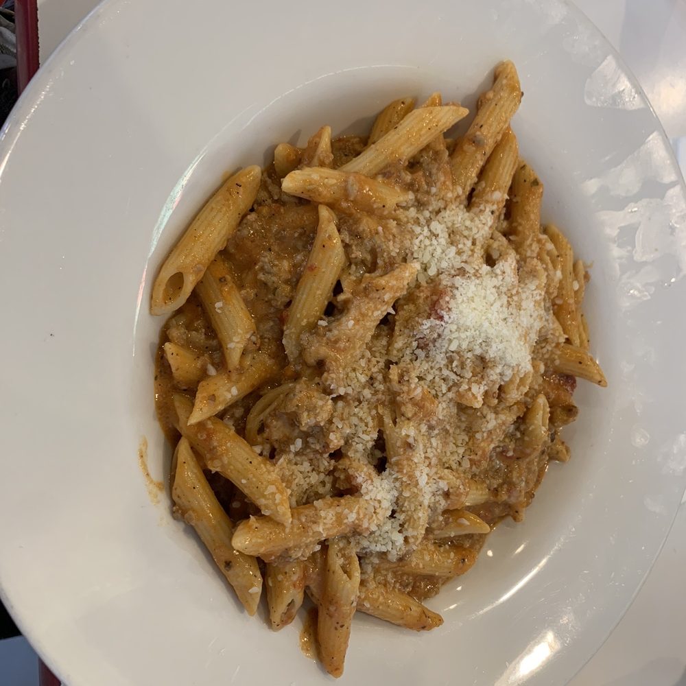 Dino's Grill - Rigatoni Bolognese - Greek Near Me - Newark, California Dino's Grill - Rigatoni Bolognese - Greek Near Me - Newark, California