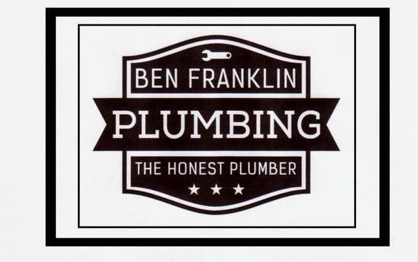 Ben Franklin Plumbing Logo