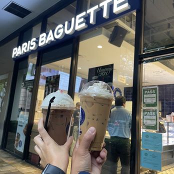 Paris Baguette - Iced Peppermint Mocha and Iced Cinnamon Sugar Latte - Bakeries Near Me - Honolulu, Hawaii Paris Baguette - Iced Peppermint Mocha and Iced Cinnamon Sugar Latte - Bakeries Near Me - Honolulu, Hawaii