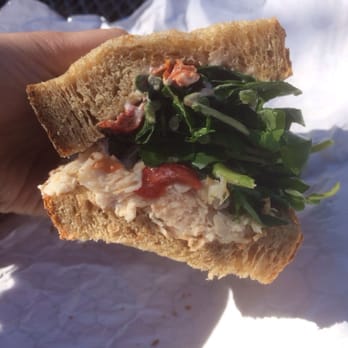 The Cheese Shop - Chicken, watercress, roasted red peppers, house mayonnaise sauce on wheat. - Cheese Shops Near Me - Williamsburg, Virginia The Cheese Shop - Chicken, watercress, roasted red peppers, house mayonnaise sauce on wheat. - Cheese Shops Near Me - Williamsburg, Virginia