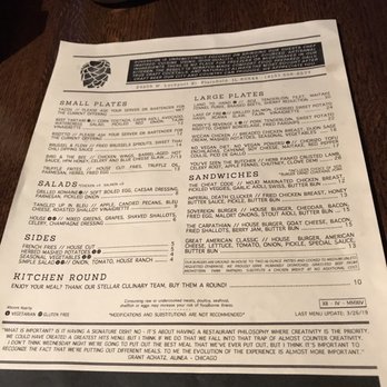 Sovereign - Menu - Gastropubs Near Me - Plainfield, Illinois Sovereign - Menu - Gastropubs Near Me - Plainfield, Illinois