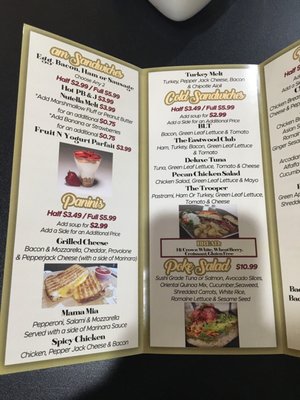 Menu photo 4 The Sandwich Shop El Paso, TX Menu photo 4 The Sandwich Shop El Paso, TX