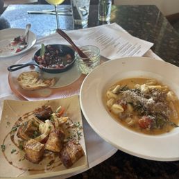 Sausage gnocchi and pork belly Sausage gnocchi and pork belly