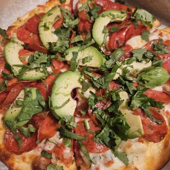 Golden Bay Pizza - Mexican style pizza (ish) sub for pepperoni - Pizza Near Me - Sunnyvale, California Golden Bay Pizza - Mexican style pizza (ish) sub for pepperoni - Pizza Near Me - Sunnyvale, California