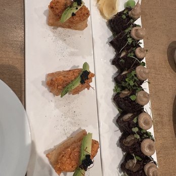 Beyond Sushi - Spicy "Tuna" Crispy Rice and Mighty Mushroom Roll - Vegan Near Me - New York, New York