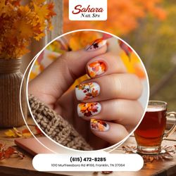 Sahara Nail Spa - Feel confident at every holiday event! It starts with beautiful nails. Schedule now!