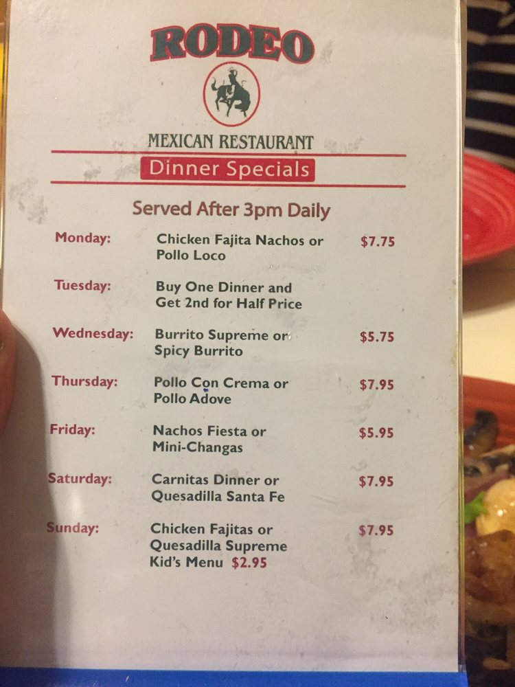 Rodeo Mexican Restaurant - 19 Photos 34 Reviews - Mexican - 2020 Memorial Dr Waycross Ga United States - Restaurant Reviews - Phone Number - Menu