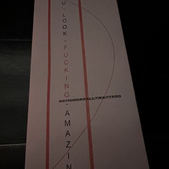 Nothing Really Matters - Cocktail Bars Near Me - New York, New York