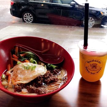Budacai - Beef Bulgogi Bowl with added egg - Asian Fusion Near Me - Raleigh, North Carolina