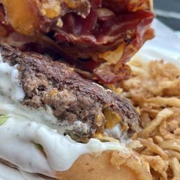 Bacon Cheddar Ranch Burger
