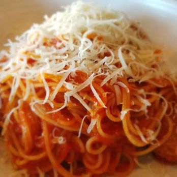 Divino Ristorante - a plate of spaghetti and meatballs - Italian Near Me - Belmont, California
