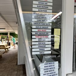 Lewis's Drive-In - 7/2023 Ice cream flavors (2/2)