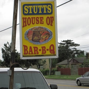 Stutts House of Barbeque - Road Sign - Barbeque Near Me - Tulsa, Oklahoma Stutts House of Barbeque - Road Sign - Barbeque Near Me - Tulsa, Oklahoma