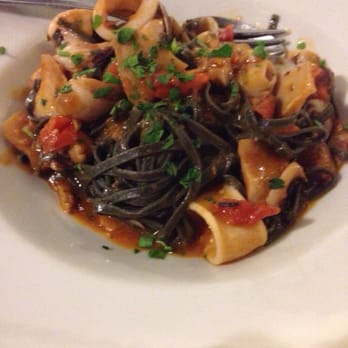 Il Pizzaiuolo - Seafood squid ink pasta! - Pizza Near Me - Florence, FI