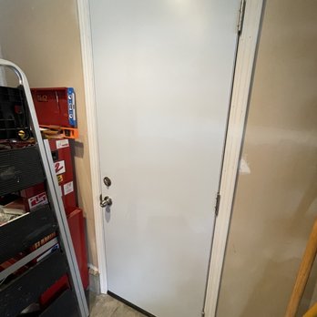Zanes Door Replacement - New door, inside the garage. - Door Sales/Installation Near Me Zanes Door Replacement - New door, inside the garage. - Door Sales/Installation Near Me