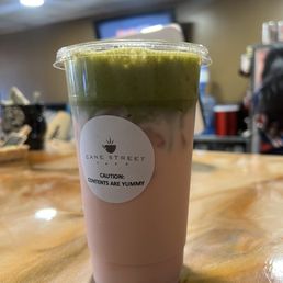 Strawberry matcha Strawberry matcha