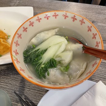 Dumpling House - E2.Shrimp &cabbage Dumplings w/ Soup - Dim Sum Near Me - San Francisco, California