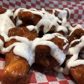 Wing House Express Pickering - chicken wings covered in sauce - Chicken Wings Near Me - Pickering, Ontario Wing House Express Pickering - chicken wings covered in sauce - Chicken Wings Near Me - Pickering, Ontario