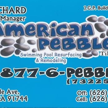 American Pebble & Tile - business card - General Contractors Near Me - La Puente, California American Pebble & Tile - business card - General Contractors Near Me - La Puente, California