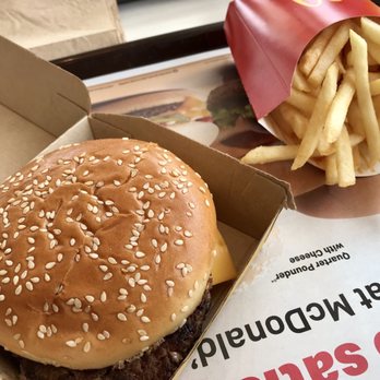 McDonald's - Quarter Pounder w/ cheese & fries - Burgers Near Me - Madison, Ohio