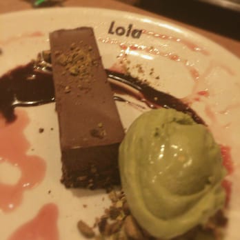 Lola - Chocolate bar and pistachio ice cream! - Greek Near Me - Seattle, Washington