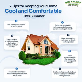 Big Valley Heating & Sheet Metal Ltd. - Stay cool and comfortable this summer with these 7 simple tips! - Heating & Air Conditioning/HVAC Near Me - Maple Ridge, British Columbia Big Valley Heating & Sheet Metal Ltd. - Stay cool and comfortable this summer with these 7 simple tips! - Heating & Air Conditioning/HVAC Near Me - Maple Ridge, British Columbia