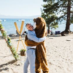 North Tahoe Event Center - Ring Bearer on Beach