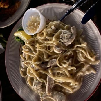 The Chart Room - Chicken Alfredo - Seafood Near Me - Bar Harbor, Maine