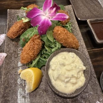Rocket Sushi - Deep Fried Crispy Oysters - Sushi Bars Near Me - San Francisco, California