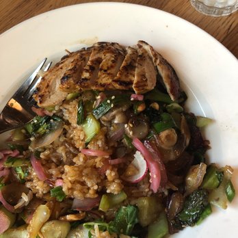 Earls Kitchen + Bar - Teriyaki chicken bowl - New American Near Me - Boston, Massachusetts