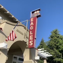 Fraternal Order of Eagles Alameda 1076 - The front of this historic building.