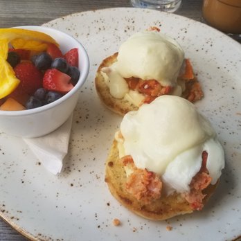 Clear Sky Cafe - Lobster brie benedict - New American Near Me - Clearwater, Florida