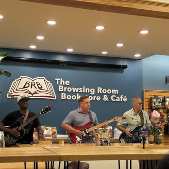 The Browsing Room Bookstore and Cafe - July 2025 at the Browsing Room Bookstore & Cafe - The Divine Decibel band playing - Coffee & Tea Near Me - Cleveland, Ohio The Browsing Room Bookstore and Cafe - July 2025 at the Browsing Room Bookstore & Cafe - The Divine Decibel band playing - Coffee & Tea Near Me - Cleveland, Ohio